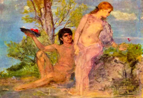 arnold-bocklin-idyll-art-print-poster