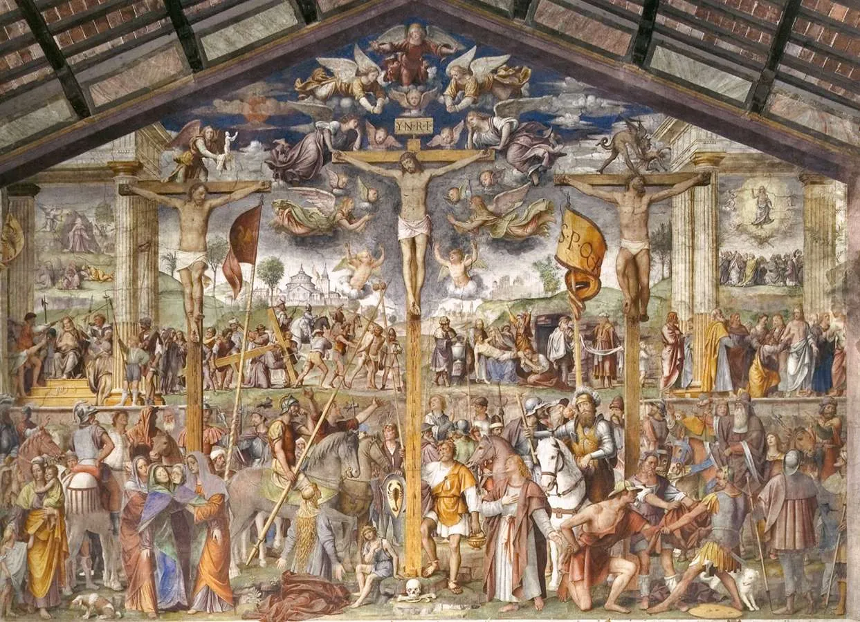Bernardino_Luini_-_Crucifixion_and_Scenes_from_the_Life_of_Christ_-_WGA13751.jpg