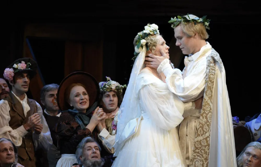 DIE MEISTERSINGER VON NURNBERG - LES MAITRES CHANTEURS DE NUREMBERG - Compositeur et livret : Richard Wilhelm WAGNER - Direction Musicale : Philippe JORDAN - Chef de choeur : Jose Luis BASSO - Dramaturgie : Alexander MEIER DORZENBACH - Mise en scene : Stefan HERHEIM - Scenographie : Heike SCHEELE - Costumes : Gesine VOLLM - Lumieres : Olaf FREESE - Video : Martin KERN - Le 26 02 2016 - A l Opera Bastille - Photo : Vincent PONTET