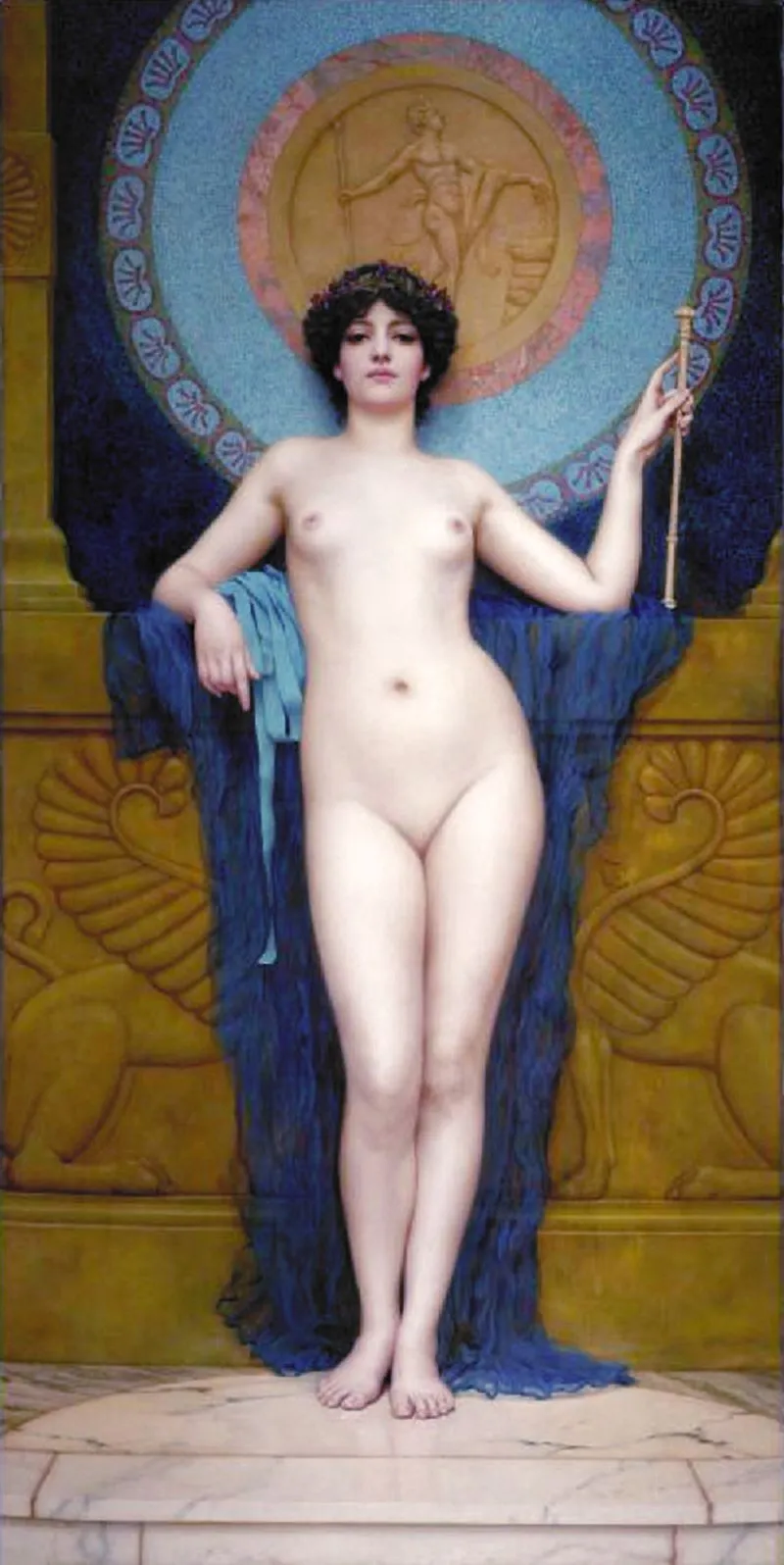 Godward_-_Campaspe. Alessandro mAgno